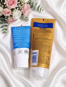 the derma co face wash &amp; Vaseline sunscreen comb