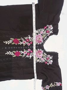 Elegant Embroidered Salwar Kameez dupatta 3xl