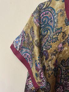 Paisley day/night gown