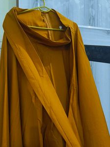 Elegant Mustard Yellow Ethnic Skirt