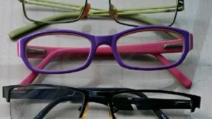 Pink Eyeglass