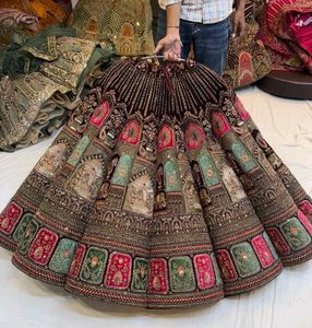 Exquisite Velvet Lehenga Choli Set