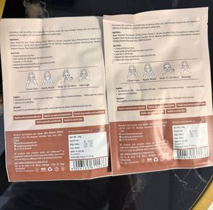 TNW Vital Glow Ginseng Face Sheet Masks (2 Pcs)