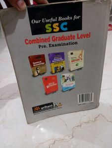 Ssc Prepartion Book...in New Condition