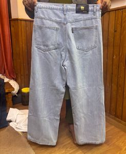 Light Wash Wide Leg Jeans