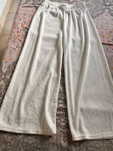 Women's White Palazzo Pants