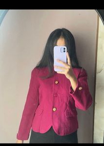 Sale 😍!!Winter Pink Blazer 🎄🎄