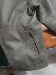 Men's Leather Jacket Blazzer