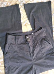 Classic Brown Wide-Leg Trousers
