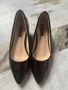Elegant Black Patent Heels