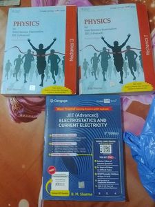 Cengage phy JEE adv Mech I & II and Electrostatics