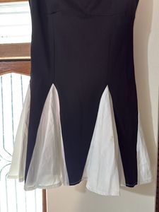 Chic Black &amp; White Dress