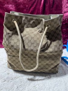 Gucci Monogram Tote Bag
