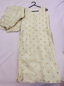 Elegant Yellow Kurta Set with Pants