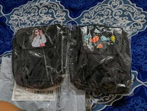 Lace denim dress and new bag free