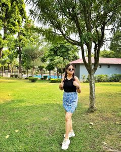 Cute Floral Mini Skirt