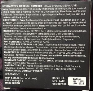 BELLA VITA Hydmatte FX Airbrush Compact