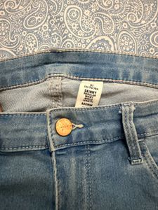 Light Wash Denim Jeggings