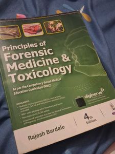 [Bardale] Forensic medicine and toxicology,