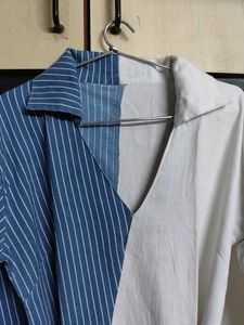Chic Color Block formal top