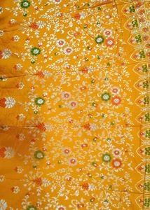 silk Yellow Lehenga Choli Set