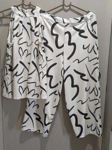 Stylish Abstract Print Co-ord Set
