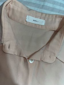 Double J Pink Georgette Shirt