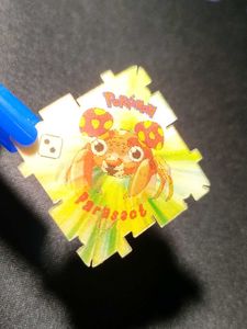 Big babol Pokemon Paras Giga card collectible