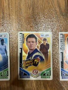 Topps 2011 Cricket attax 4 cards
