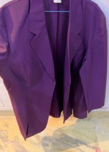 Purple Blazer - Stylish &amp; Chic