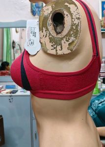 Floret Sporty Bra - Red