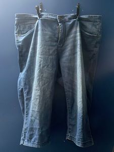3/4th Blue Jeans