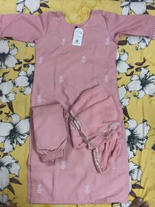 Charming Pink Kurta Set