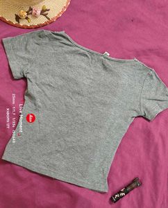 newme grey fitted lace top ^⁠_⁠^