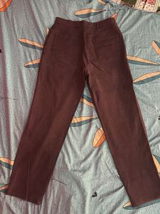 Brown Straight Leg Jeans For Women