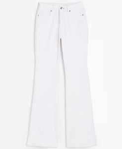 White Flared H&M Jeans