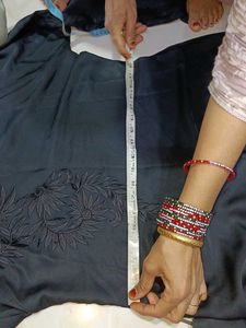Elegant Black Embroidered Abaya