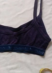 Navy Blue Comfort Bra