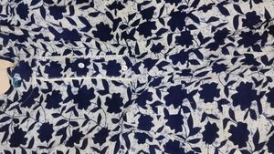 Chic Floral Print Kurta