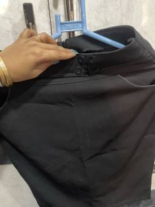 Classic Black Pencil Skirt