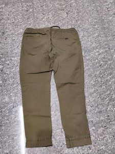 Men's Olive Green jogger Pants