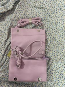 Cute Pink Bow Clutch Bag