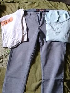 2Men's TShirts & Pants Bundle