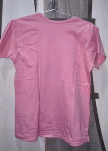 Pink Crew Neck T-Shirt