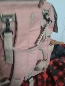 Pink Hosen Diaper Backpack