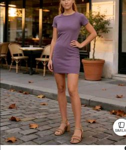 Short Sleeve Bodycon Mini Dress