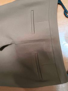 Classic Brown Wide-Leg Trousers