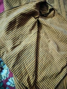 Men Brown Striped full sleeves Kurta🔥