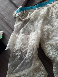Lace Tiered Off-Shoulder Top