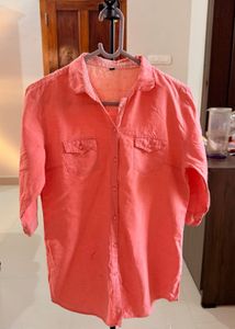 Coral Casual Shirt